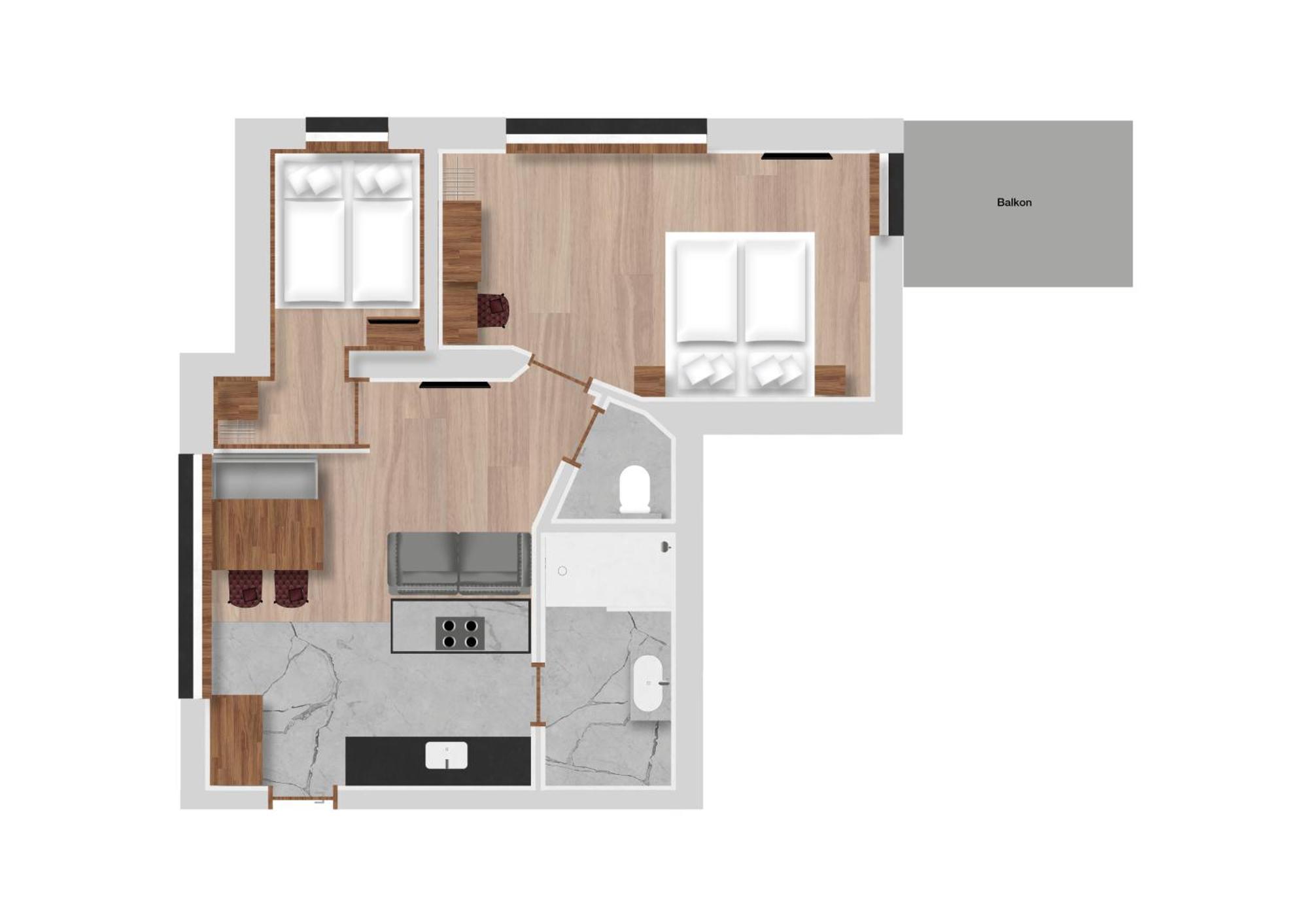 Hofgut Apartment & Lifestyle Resort Ваграйн Стая снимка