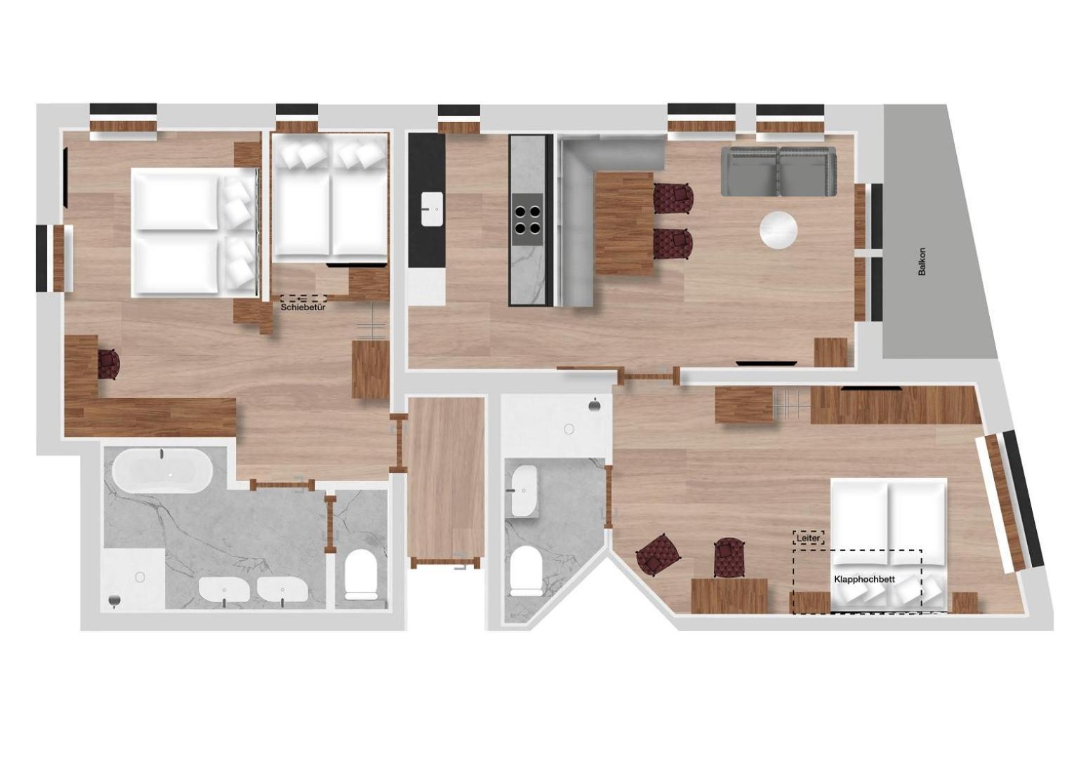 Hofgut Apartment & Lifestyle Resort Ваграйн Стая снимка