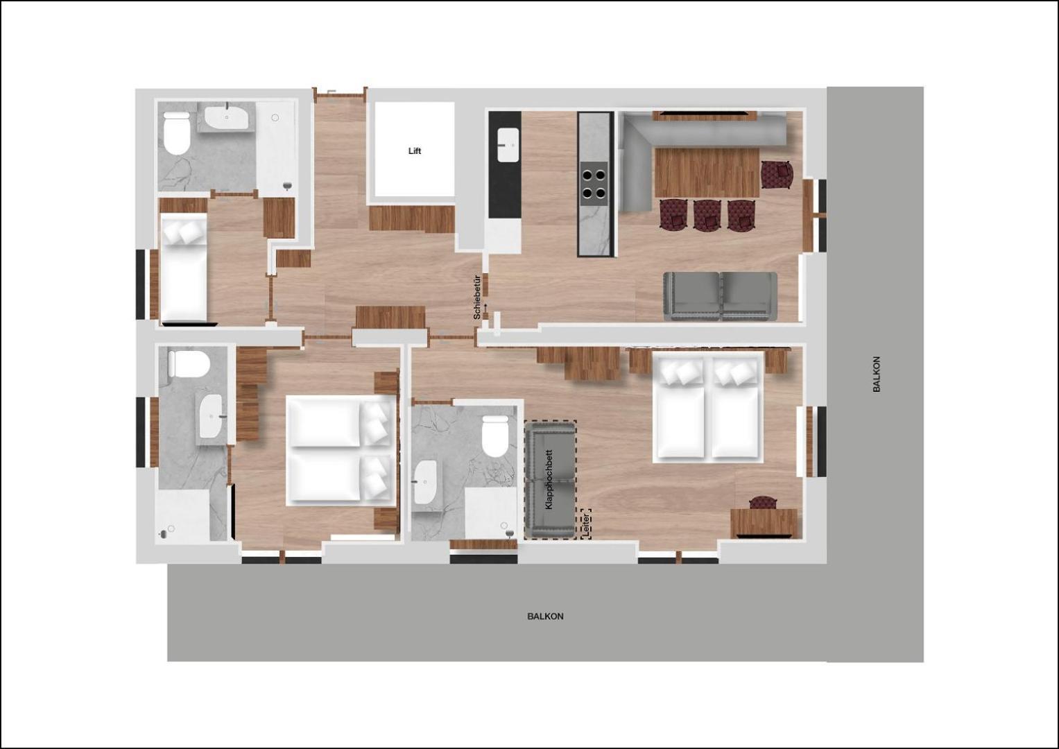 Hofgut Apartment & Lifestyle Resort Ваграйн Стая снимка