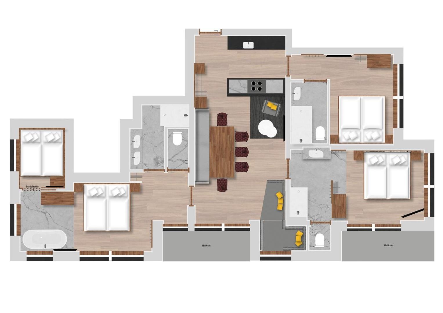 Hofgut Apartment & Lifestyle Resort Ваграйн Стая снимка