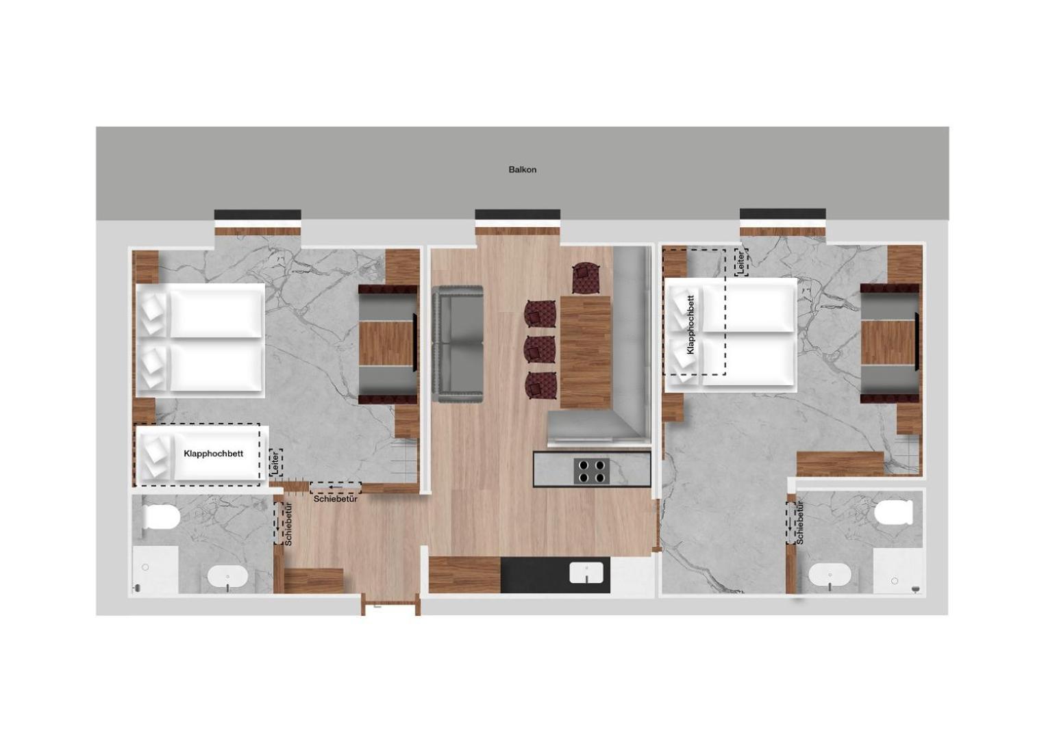 Hofgut Apartment & Lifestyle Resort Ваграйн Стая снимка