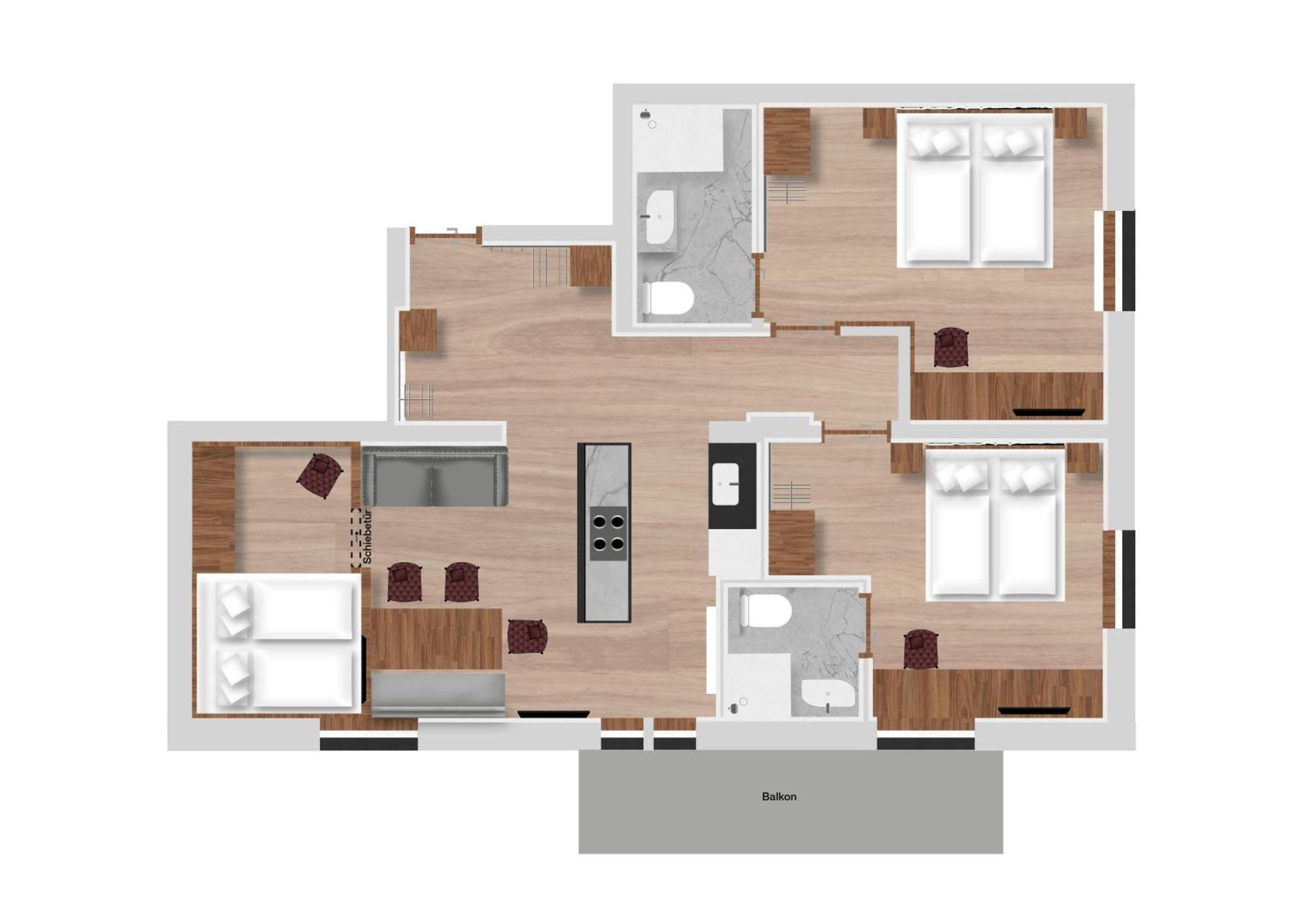 Hofgut Apartment & Lifestyle Resort Ваграйн Стая снимка