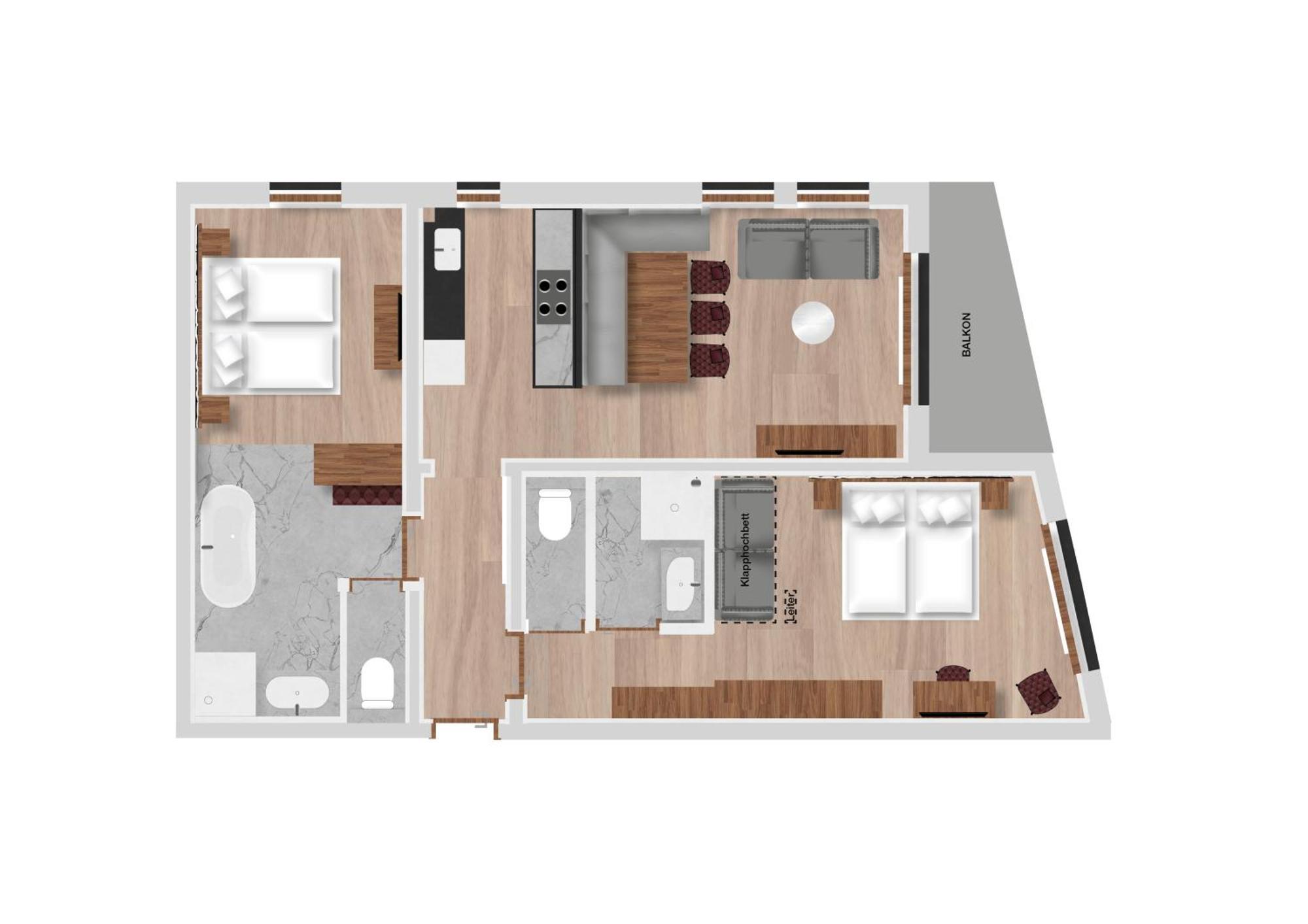 Hofgut Apartment & Lifestyle Resort Ваграйн Стая снимка
