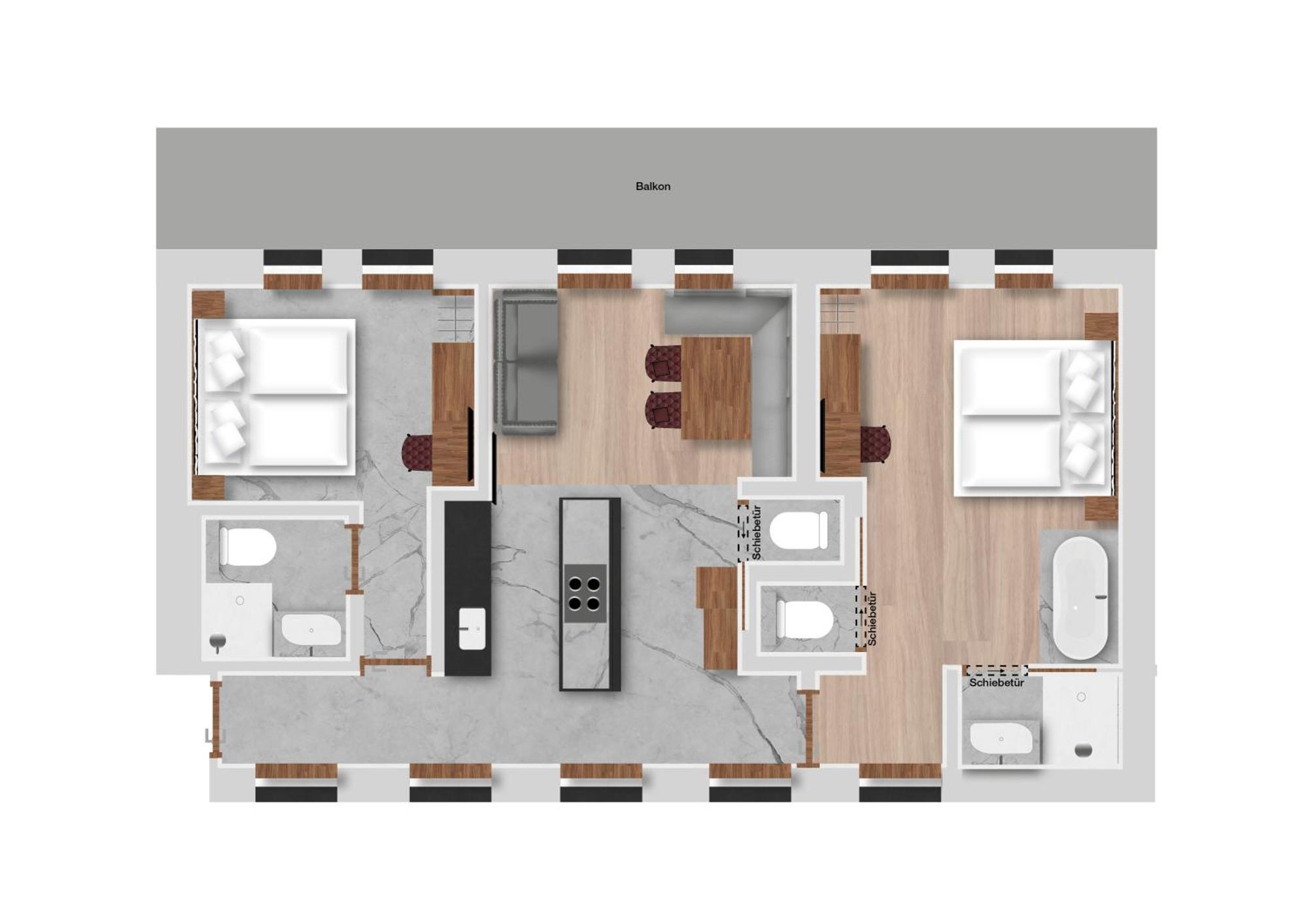 Hofgut Apartment & Lifestyle Resort Ваграйн Стая снимка