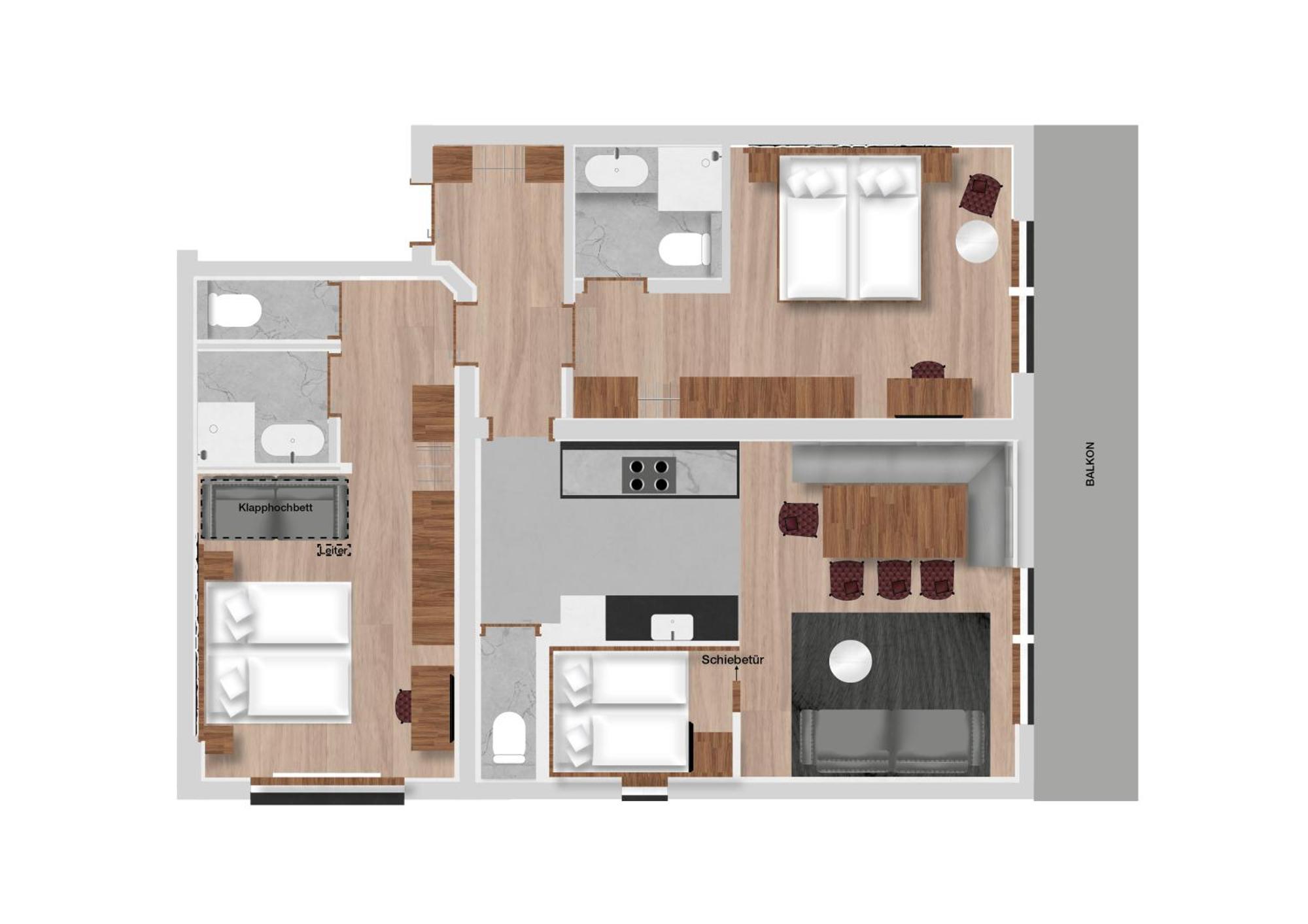 Hofgut Apartment & Lifestyle Resort Ваграйн Стая снимка