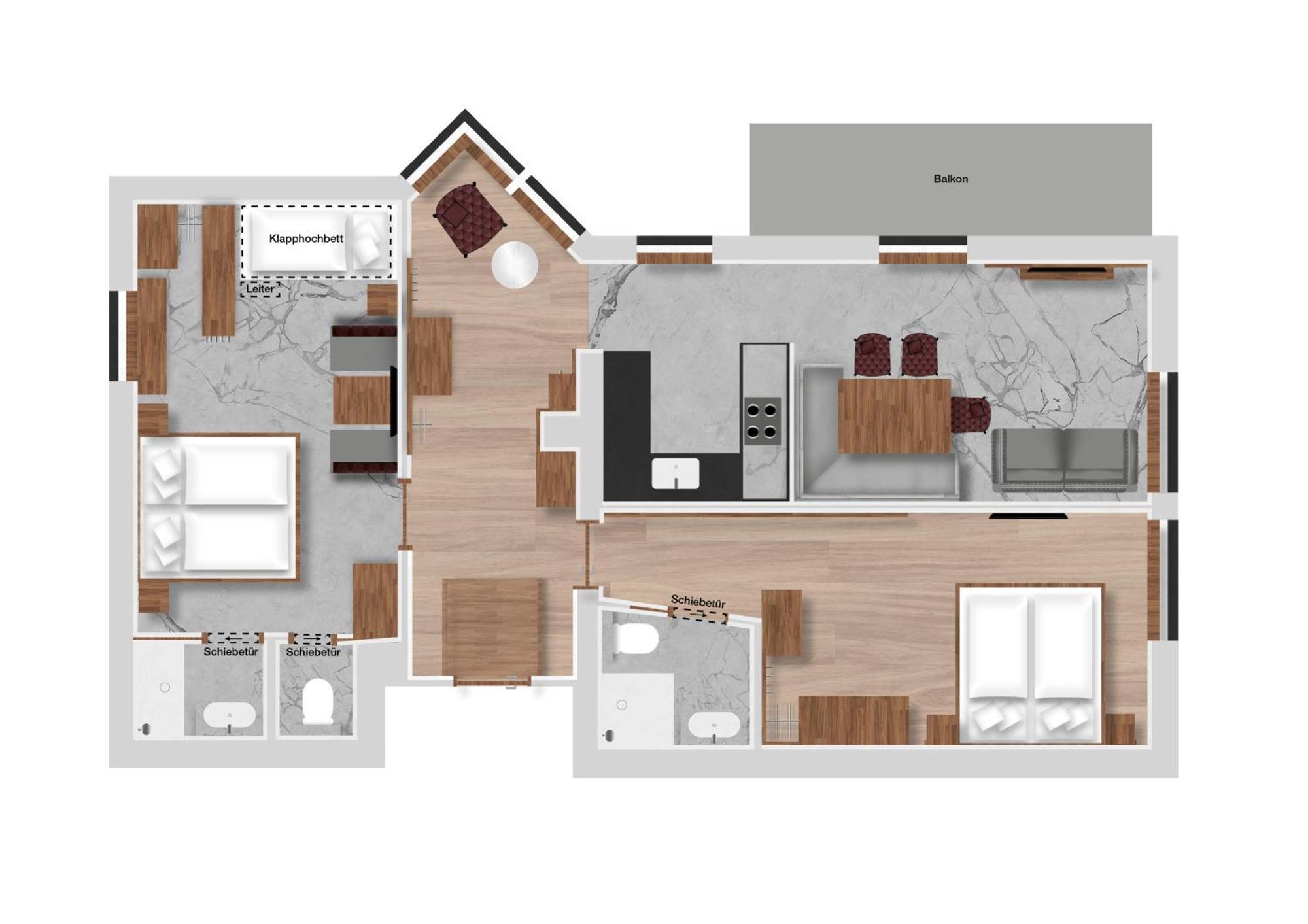 Hofgut Apartment & Lifestyle Resort Ваграйн Стая снимка