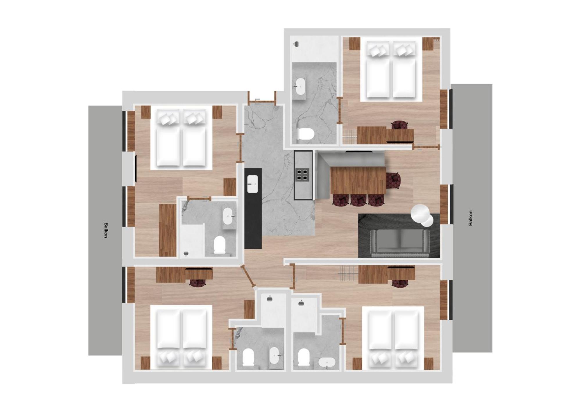 Hofgut Apartment & Lifestyle Resort Ваграйн Стая снимка