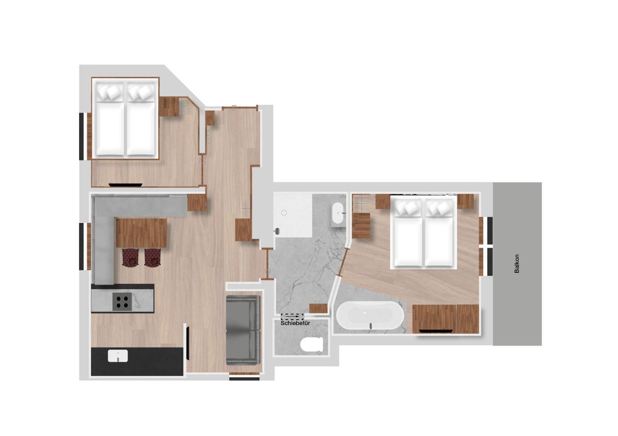 Hofgut Apartment & Lifestyle Resort Ваграйн Стая снимка