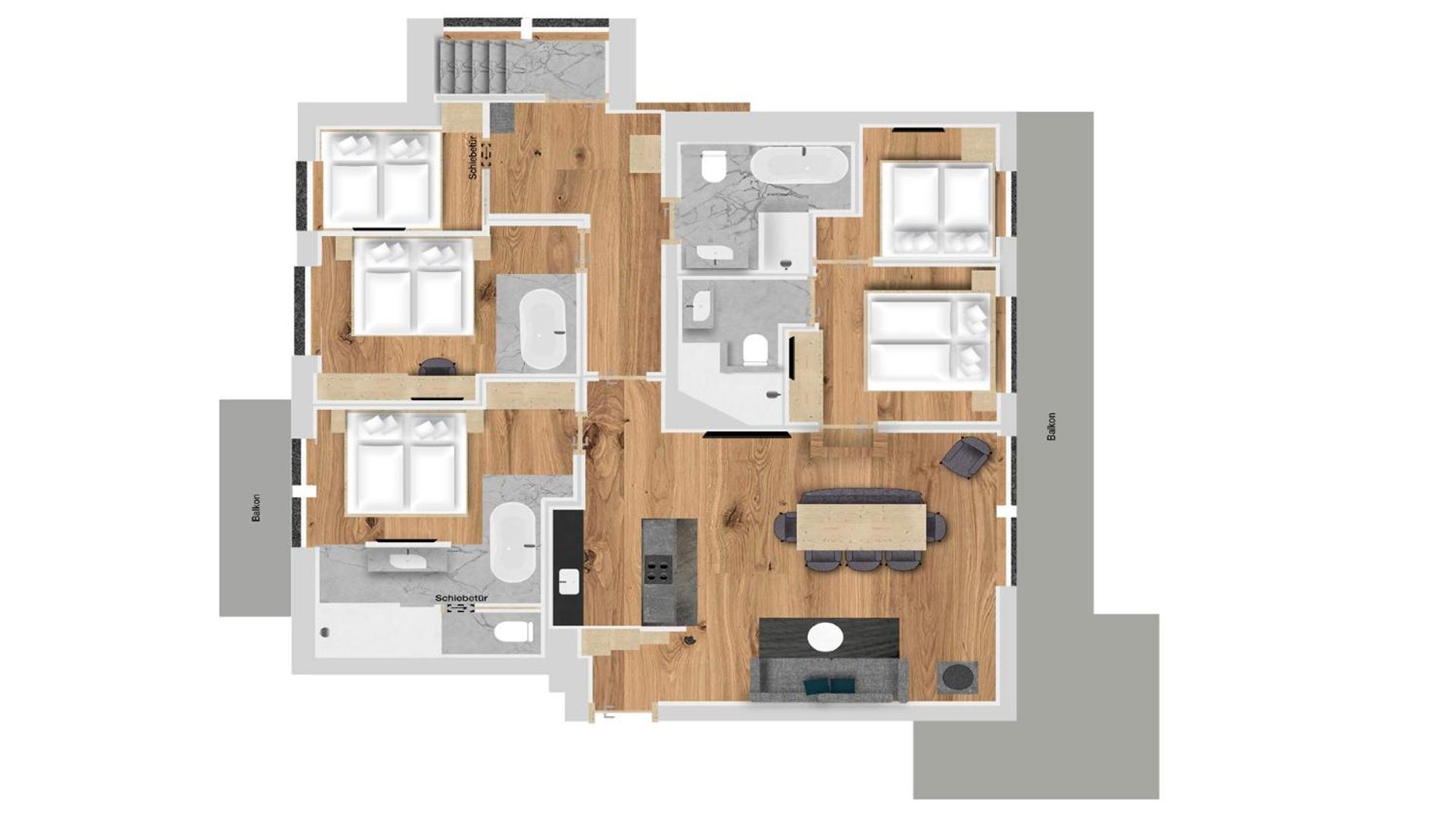 Hofgut Apartment & Lifestyle Resort Ваграйн Стая снимка